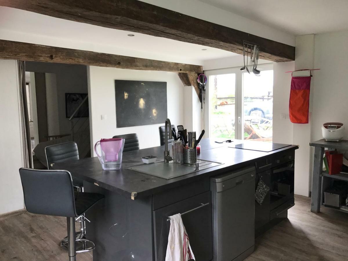 Gîte Le bonheur est dans le pré Saint-Pierre-Des-Ifs  Extérieur photo
